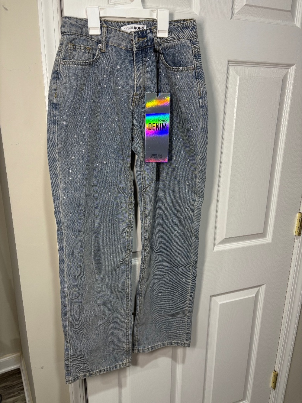 Women’s studded jeans